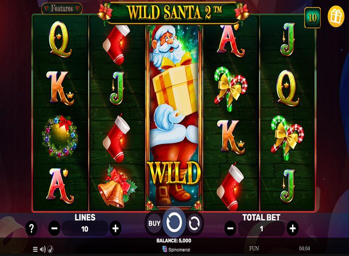 Hitnspin - Wild Santa 2 - Casino Planet